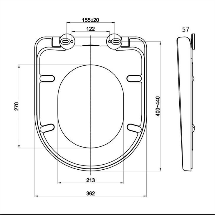 size-of-western-toilet-seat
