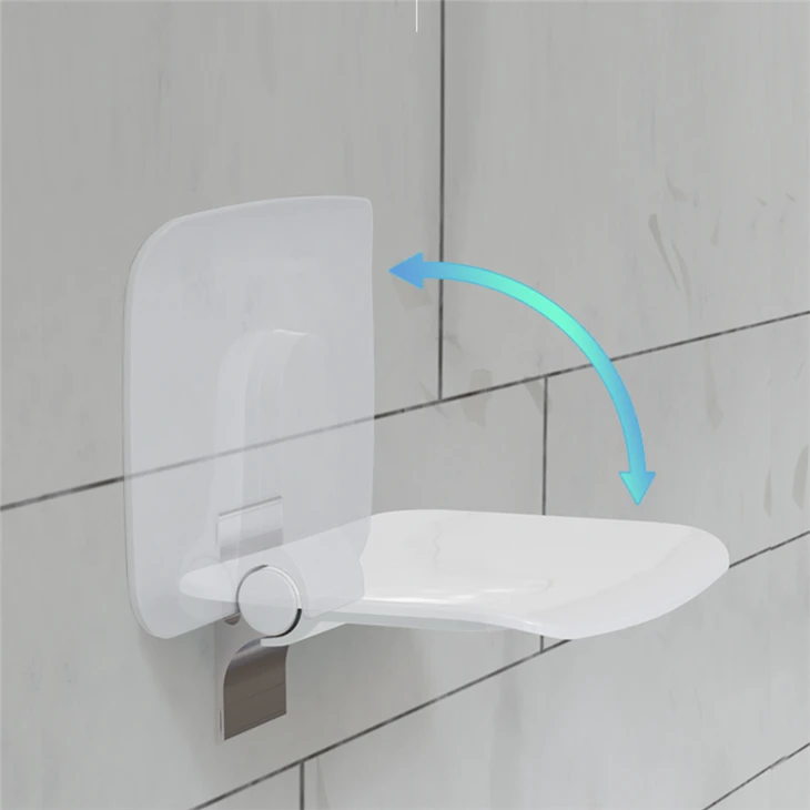 Black Shower Stool